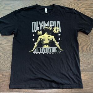 Olympia 2018 Run everything labs women’s sexy print Body Building Shirt-XL Vegas